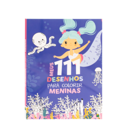 LIVRO A4 111 DESENHOS MENINAS 1167596